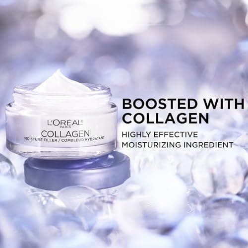L’Oreal Paris Collagen Daily Face Moisturizer, Anti Aging Face Cream to Reduce Wrinkles and Provide Intense Hydration, 1.7 oz 5