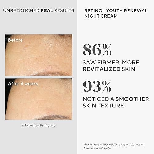 Murad Retinol Youth Renewal Night Cream - Anti-Aging Moisturizer with Retinol Tri-Active Technology and Niacinamide Gently Fights Wrinkles and Fine Lines, Boosts Radiance and Firms Skin - 1.7 Fl Oz 2