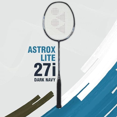 YONEX Astrox Lite 27i Graphite Strung Badminton Racket with Full Racket Cover (Blue) | for Intermediate Players | 77 Grams | Maximum String Tension - 30lbs 2