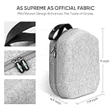 sarlar Hard Carrying Case Compatible with Meta Quest 3S/Quest 3/Oculus Quest 2/Vision Pro Official Original/Elite Strap VR Headset and Controller Accessories, Suitable for Travel and Home Storage 3