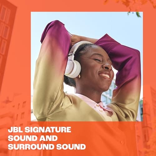 JBL Live 670NC - Wireless On-Ear Headphones with Adaptive Noise Cancelling with Smart Ambient, Up to 65H Battery Life with Speed Charge, Lightweight, Comfortable and Foldable Design (Black) 4