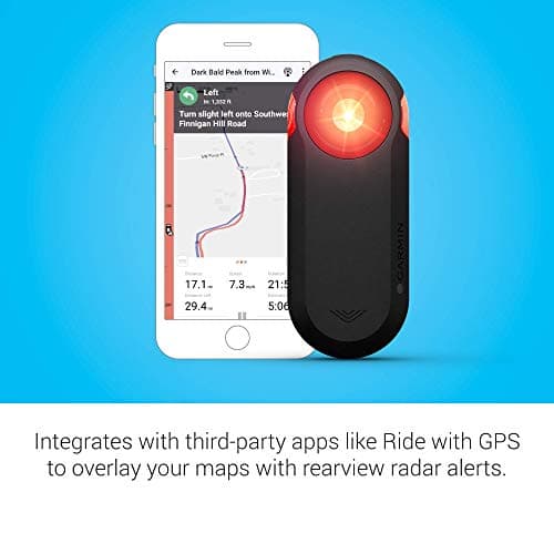 Garmin Varia RTL515, Cycling Rearview Radar with Tail Light, Visual and Audible Alerts for Vehicles Up to 153 Yards Away - 010-02376-00 5