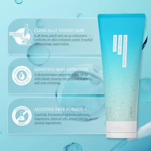 HOLYOM Anti-Aging Night Cream - Overnight Repair with Ceramides, Collagen Peptides and Hyaluronic Acid Deeply Hydrating, Non-Greasy, Fragrance-Free • 100 ml 4