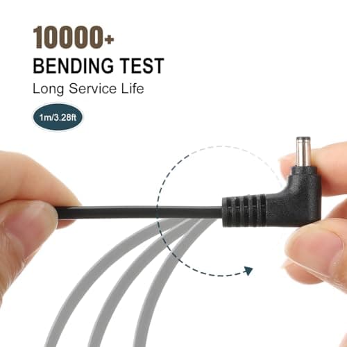 Lenink Power Cord Compatible with Cobra RAD 480i/350/380/450, Replacement Cord Cable USB Charger Compatible with Most Cobra Radar Detectors (1m/3.28ft) 2