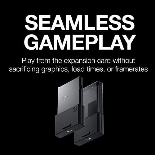 Seagate Storage Expansion Card 2TB Solid State Drive - NVMe SSD for Xbox Series X|S, Quick Resume, Plug & Play, Licensed (STJR2000400) Black 5