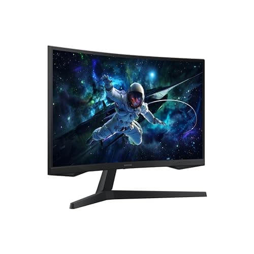 SAMSUNG 32" Odyssey G55C Series QHD 1000R Curved Gaming Monitor, 1ms(MPRT), HDR10, 165Hz, AMD Radeon FreeSync, Eye Care, Glare Free, Sharp Resolution LS32CG550ENXZA 2