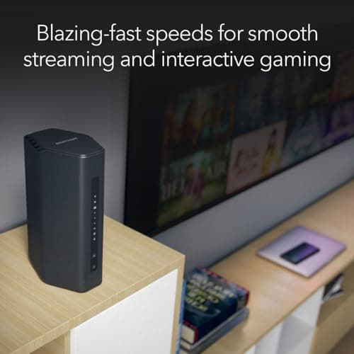 NETGEAR Nighthawk Dual-Band WiFi 7 Router (RS140) - Router Only, BE5000 Wireless Speed (up to 5.0 Gbps) - Covers up to 2,250 sq. ft., 80 Devices - 2.5 Gig Internet Port – Free Expert Help 3