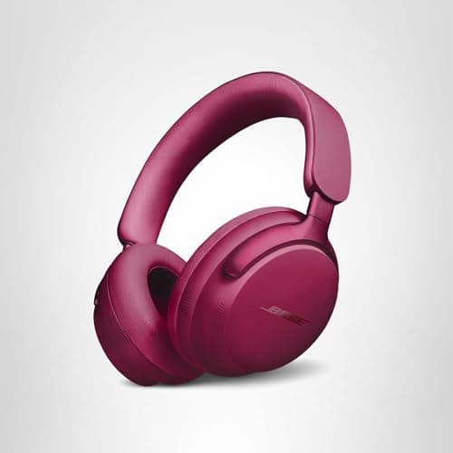 Bose QuietComfort Ultra Bluetooth Headphones, Wireless Headphones with Spatial Audio, Over Ear Noise Cancelling with Mic, Up to 24 Hours of Playtime, Deep Plum - Limited Edition Color 5
