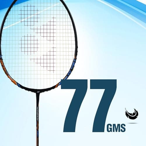YONEX Astrox Lite 27i Graphite Strung Badminton Racket with Full Racket Cover (Blue) | for Intermediate Players | 77 Grams | Maximum String Tension - 30lbs 3
