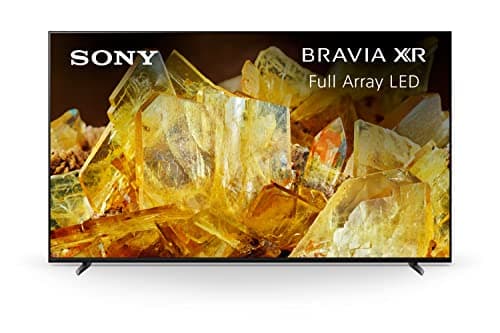 Sony 65 Inch 4K Ultra HD TV X90L Series: BRAVIA XR Full Array LED Smart Google TV with Dolby Vision HDR and Exclusive Features for The PlayStation® 5 XR65X90L- Latest Model,Black