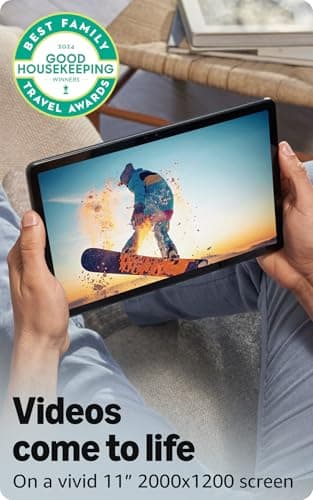 Amazon Fire Max 11 tablet (newest model) vivid 11” display, all-in-one for streaming, reading, and gaming, 14-hour battery life, optional stylus and keyboard, 64 GB, Gray 4