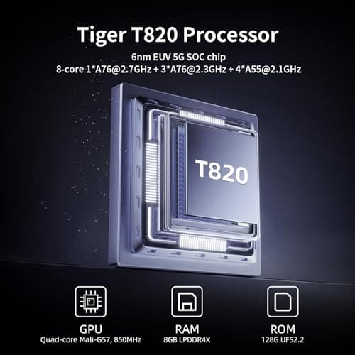 Anbernic RG476H Retro Handheld Game Console 4.7-inch LTPS in-Cell Screen No Card Android 13 System 128G Storage Support AI Functions 3D Hall Effect Joystick WiFi Bluetooth HD and TV Output Black 3