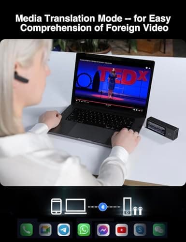 Timekettle X1 AI Interpreter Hub — 40-Language, Two-Way Translation Device for up to 50 Users. Perfect for Business, K-12 Education, and Real-time multilingual speeches 4