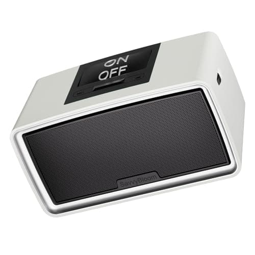 SavvyBloom Simple Music Player for Seniors, Audiobook Player Easy to Use with Large Button for Elderly with Dementia, Blind, Alzheimer's, No Need WiFi/Bluetooth, with 32GB TF Card, Gray