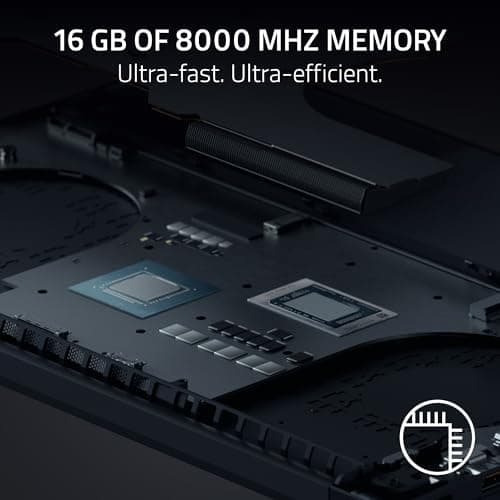 Razer Blade 14 (2025) Gaming Laptop: NVIDIA GeForce RTX 5060 - AMD Ryzen AI 9 365 CPU - 3K 120Hz OLED Display - 16GB LPDDR5X RAM - 1TB SSD - Thin & Lightweight - Chroma RGB - Windows - Black 4