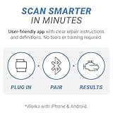 BlueDriver Bluetooth Pro OBDII Scan Tool for iPhone & Android - No Subscription Fee - OBD2 Car Scanner and Code Reader - Diagnose Check Engine, ABS, SRS, Airbag & 7000+ Issues on Vehicles 1996+ 4