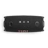 JBL Charge 6 - Portable Waterproof & Drop-Proof Bluetooth Speaker, Bold Pro Sound with AI Sound Boost, 28Hrs of Playtime, Built-in powerbank & Comes with a Sturdy/Removable Carrying Strap (Black) 2