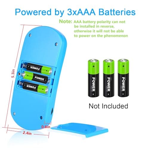 Handheld Game for Kids - FAMILY POCKET RS16 Portable Classic Controller 260 Game 2.5 inch LCD Retro Arcade Video Game System Children's Birthday Gift (Blue) 2