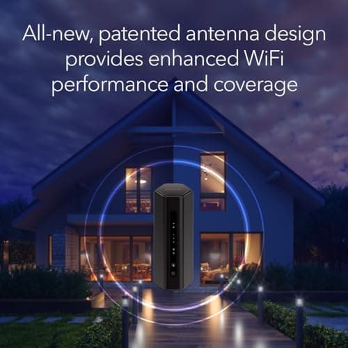 NETGEAR Nighthawk Dual-Band WiFi 7 Router (RS140) - Router Only, BE5000 Wireless Speed (up to 5.0 Gbps) - Covers up to 2,250 sq. ft., 80 Devices - 2.5 Gig Internet Port – Free Expert Help 4