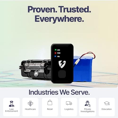 Lightning GPS GL300 Tracker Device for Vehicles w/Magnetic Case and Battery – Real-Time GPS Tracking, Vehicle & Fleet Monitoring, Hidden Tracking for Cars, Trucks or Trailers – Subscription Required 4