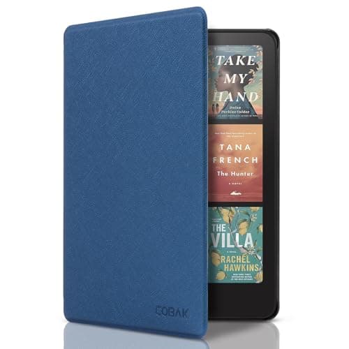 CoBak Case for 7" E-Readers - All New PU Leather Cover with Auto Sleep Wake Feature for E-Readers 2024 Released 2