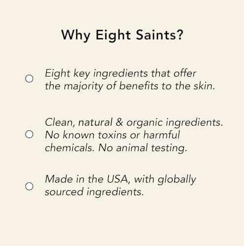 Eight Saints Skin Care Up the Anti Night Cream Face Moisturizer to Reduce Fine Lines and Wrinkles, Natural and Organic Anti Aging Cream For Face & Neck with Niacinamide and Hyaluronic Acid, 2 Ounces 7