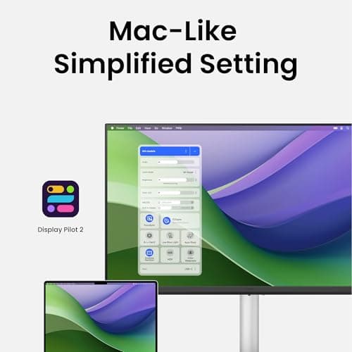 BenQ MA320U 32” 4K 3840x2160 Monitor for MacBook® Pro/Air, Dual USB-C, 90W Power Delivery, Mac Color Match, USB Hub, Brightness & Volume Control on Mac, Height & Tilt Adjustable Stand, P3 Color Gamut 3