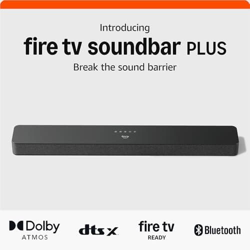 Amazon Fire TV Soundbar Plus (newest model) with built-in subwoofer, 3.1 channel, Dolby Atmos, clear dialogue 5