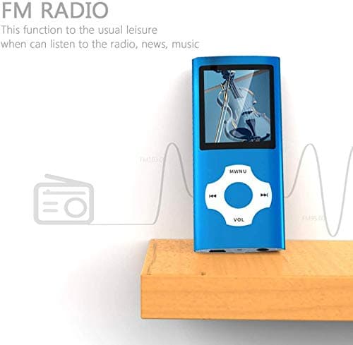 MP3 Player, Hotechs MP3 Music Player with 32GB Memory SD Card Slim Classic Digital LCD 1.82'' Screen MINI USB Port with FM Radio, Voice Record 4