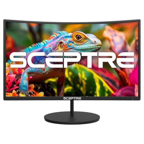 New! Sceptre Curved 27-inch Gaming Monitor 100Hz 1080p R1500 98% sRGB HDMI x2 VGA Build-in Speakers, VESA Wall Mount Machine Black 2026 (C275W-1920RN Series)