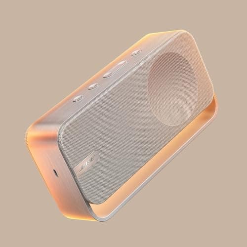 Bose SoundLink Home Speaker, Premium, Portable and Wireless Bluetooth Bookshelf Speaker, Up to 9 Hours Battery Life, Light Silver 3