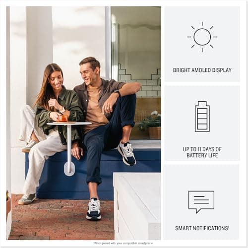 Garmin vívoactive® 6, Health and Fitness GPS Smartwatch, AMOLED Display, Up to 11 Days of Battery, Slate with Black Band 5