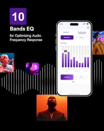ULTIMEA 7.1ch Sound Bar with Subwoofer, Virtual Surround Sound System for TV, Sound Bar for Smart TV with 4 Surround Speakers, Peak Power 330W, TV Soundbar with App Control, Opt/AUX/BT, Aura A40 4