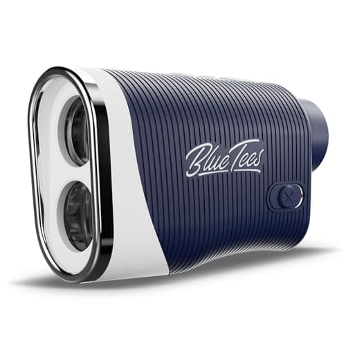 Blue Tees Golf Series 3 Max+ Golf Rangefinder with Slope Switch, 1000 Yards Range Finder, 6X Magnification Laser Rangefinder, Slope Measurement, Magnetic Strip, Flag Pole Locking with Pulse Vibration