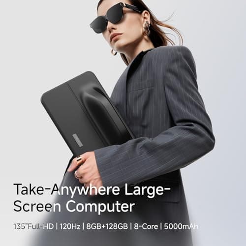 INAIR 2 Elite Suite| AI Spatial Computer OS| AR Glasses + Pod + Keyboard| Compatible with Vast Android apps| 6-Screen Expansion| Wireless PC Streaming| 3DoF Spatial Hovering| Real‑Time 2D‑to‑3D 2