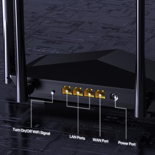 Tenda AC1200 Smart WiFi Router, High Speed Dual Band Wireless Internet Router with Smart APP, 4 x 100 Mbps Fast Ethernet Ports, Supports Guest WiFi, Access Point Mode, IPv6 and Parental Controls(AC6) 5