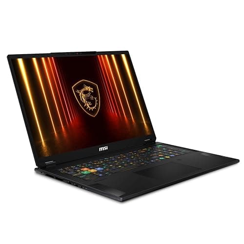 MSI Stealth 18 HX AI Gaming Laptop – 18” 4K Mini-LED, Intel Ultra 9-275HX, RTX 5080, 32GB DDR5, 2TB SSD, Vapor Chamber Cooling, Wi-Fi 7 A2XWIG-045US 2