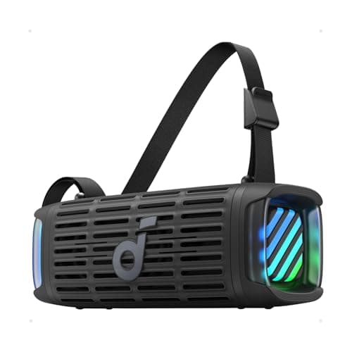 Soundcore Boom 3i by Anker, Compact Outdoor Speaker, IP68 Waterproof, Floating Playback, Saltwater-Resistant, BassUp 2.0, 50W Portable Speaker, Bluetooth 5.3, 16H, TWS, Kayak/Fishing/Camping