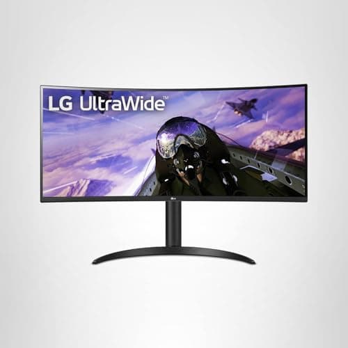 LG 34WP65C-B UltraWide Computer Monitor 34-inch QHD (3440x1440) 160Hz, HDR10, AMD FreeSync Premium, Built-in Speaker, Borderless Design, Tilt/Height Stand, HDMI DisplayPort, Black 5