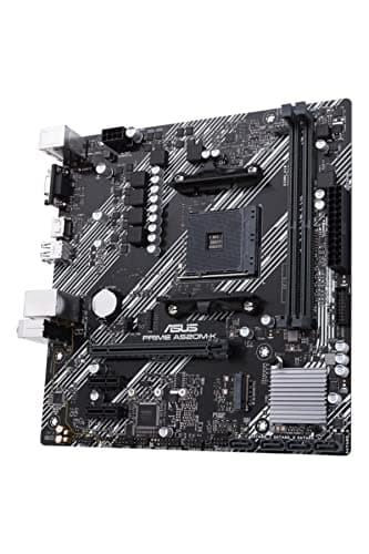 ASUS Prime A520M-K, AMD AM4, MATX, 64GB DDR4, 2 X DIMM, D-SUB, HDMI, PCIE 4