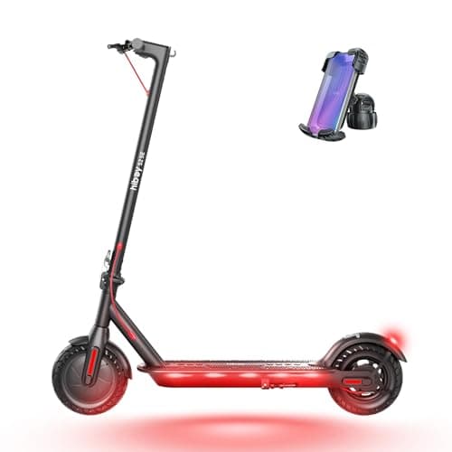 Hiboy 430W Peak Motor Electric Scooter, 10" Tires,17 Miles Range, 19 MPH Speed, Dual Brake System, Electric Scooter Adults Commuting & Urban Travel