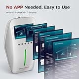 Cell Phone Booster for Multiroom, Cover 10,000 sq. ft. with 2 Indoor Antennas Cell Phone Signal Booster with LCD Display 5G Compatible for All U.S. Carriers - Verizon AT&T T-Mobile, FCC Approved 4