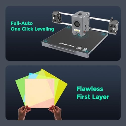 FLASHFORGE Adventurer 5M Pro 3D Printer with 1 Click Auto Printing System, 600mm/s High-Speed, Quick Detachable 280°C Nozzle, Core XY All-Metal Structure, Multi-Functional 220x220x220mm 3D Printer 4