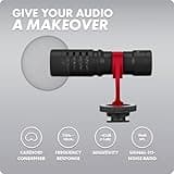 Movo VXR10 Universal Shotgun Mic for Camera - Camera Microphone for DSLR, iPhone and Android Smartphones - Compatible with Canon EOS, Nikon, and Sony Cameras - with Shock Mount, Deadcat Windscreen 4