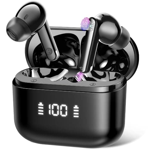 SKIUDCT Ai Translation Earbuds Real Time with Audio and Video Calls, 3-in-1 Buletooth 5.4 Translator Earbuds with 6 Translation Modes/164 Languages/No Subscription Required, 48H Headphones Translator