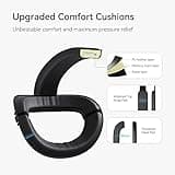 KIWI design K2 Comfort Head Strap Accessories Compatible with Oculus/Meta Quest 2, Elite Strap Replacement for Enhanced Support of VR Headset, NOT for Meta Quest 3/3S 4