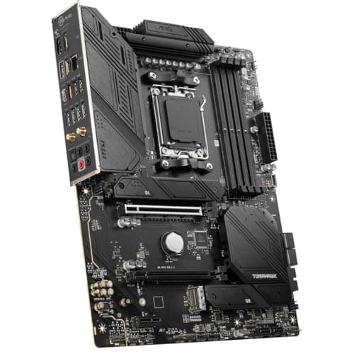 MSI MAG B650 Tomahawk WiFi Gaming Motherboard (AMD Ryzen 9000/8000/7000 Series Processors, AM5, DDR5, PCIe 4.0, M.2, SATA 6Gb/s, USB 3.2 Gen 2, HDMI/DP, Wi-Fi 6E, Bluetooth 5.3, 2.5Gbps LAN, ATX) 5