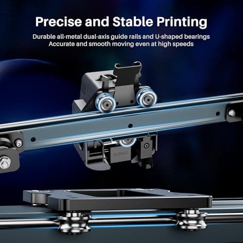 ELEGOO Neptune 4 Pro 3D Printer, 500mm/s High Speed Printer with Klipper Firmware, Auto Leveling and Direct Drive Extruder, Easy Assembly, 8.85x8.85x10.43 Inch Printing Size 5