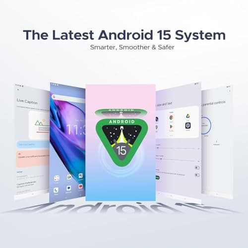 DOOGEE Tab A9 Pro 10 inch Tablet,Android 15 Tablet 20GB+128GB/2TB Expand,Quad Core Gaming Tablets,6580mAh Battery,1280x800 IPS HD Touchscreen,5G WiFi,BT5.0,Dual Speakers,Dual Camera,Face Unlock 2