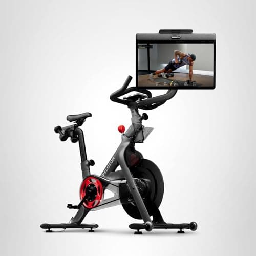 Peloton Exercise Cross Training Bike+, Indoor Stationary Spin Bike+ for Home Workouts, Space-Friendly Exercise Equipment for Cardio and strength Workout & Indoor Cycling 5